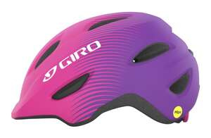 Kask dziecięcy GIRO SCAMP MIPS (fioletowo-różowy)