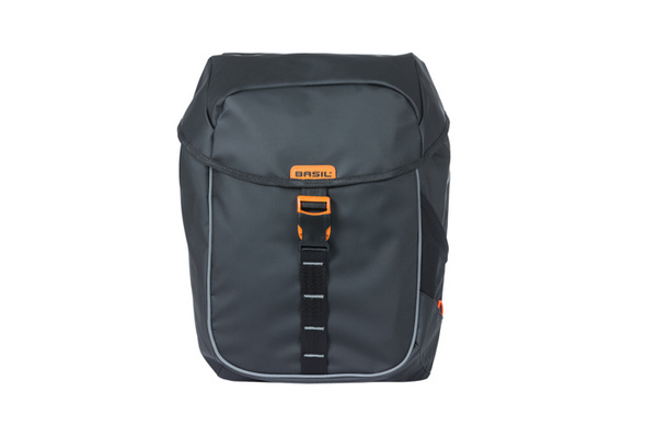 Sakwa na bagażnik podwójna Basil Miles Tarpaulin Double Pannier Bag (34 litry)