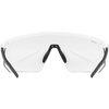 Okulary fotochromowe Uvex Pace One V White Matt (srebrne soczewki litemirror S1-S3)