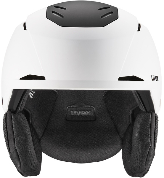 Kask narciarski Uvex Resolution MIPS (biało-czarny)