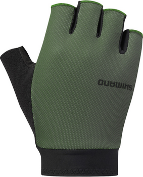 Rękawiczki krótkie Shimano Explorer (zielone)