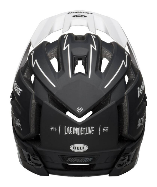 Kask full face BELL SUPER AIR R MIPS SPHERICAL (biało-czarny)