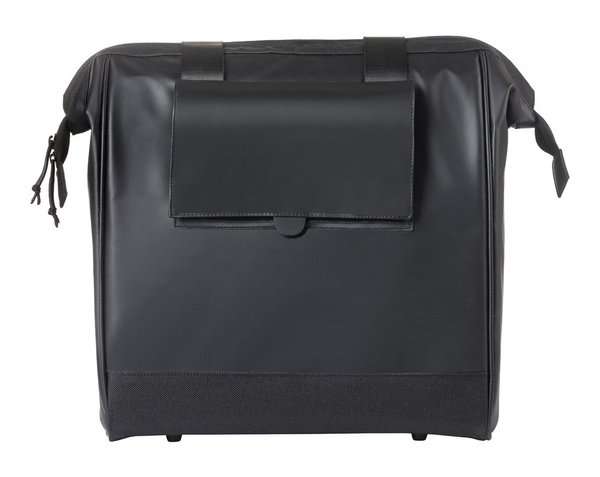 Sakwa na bagażnik pojedyncza Basil Grand Shopper Tarpaulin + MIK Hooks (23 litry)