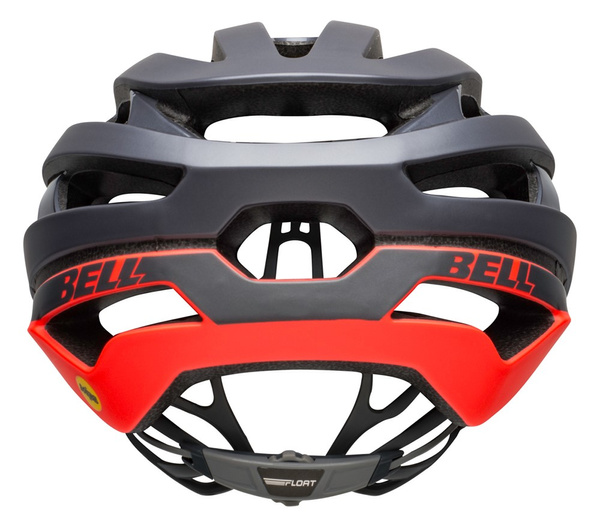 Kask szosowy BELL STRATUS INTEGRATED MIPS (czarno-czerwony)