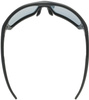 Okulary Uvex Sportstyle 232 P (czarny mat | srebne soczewki Polavision® mirror S3)