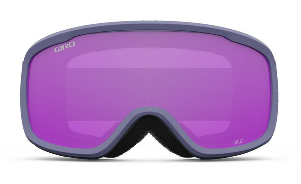 Gogle zimowe GIRO CRUZ LILAC WORDMARK (soczewka lustrzana kolorowa AMBER PINK)