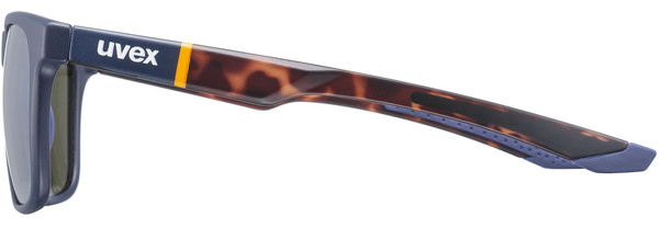 Okulary Uvex LGL 42 (niebieski mat havanna | srebrne soczewki litemirror S3)
