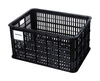 Kosz przedni/tylny na bagażnik BASIL BICYCLE CRATE L, 40L, recycled synthetic, black (NEW)