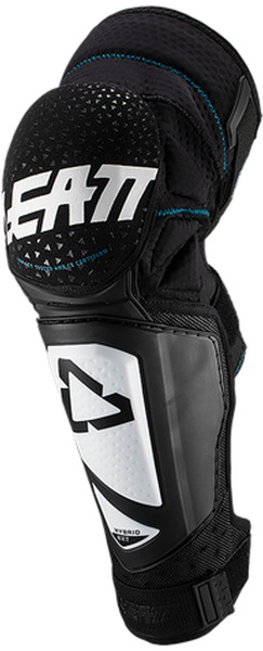 Ochraniacze kolan i piszczeli Leatt 3DF Hybrid EXT (czarno-białe)