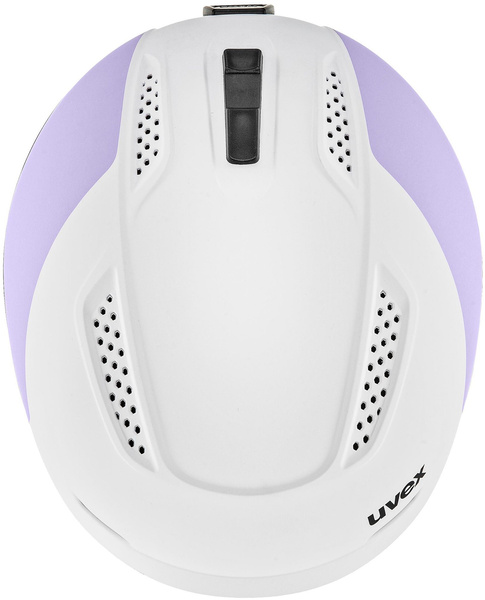 Kask narciarski damski Uvex Ultra Pro WE (biało-szaro-fioletowy)