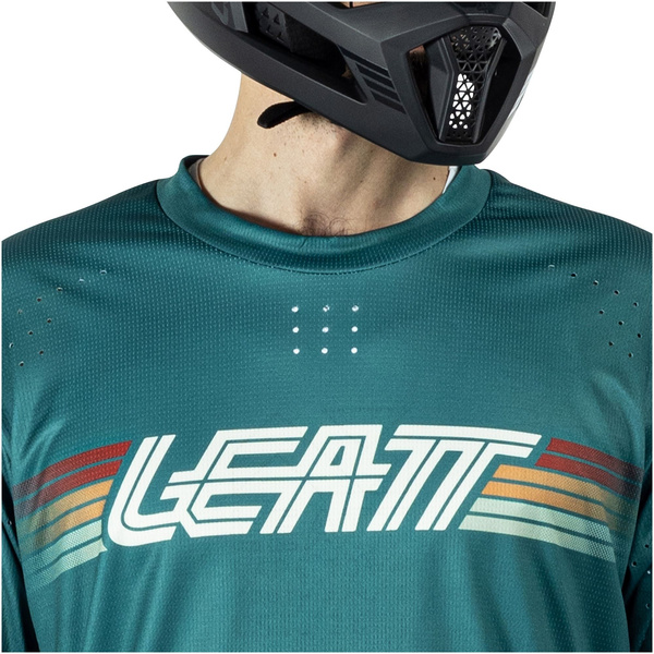 Koszulka z długim rękawem Leatt MTB Enduro 4.0 (turkusowa)