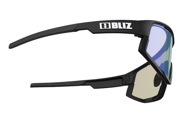 Okulary fotochromowe Bliz Active Vision Nano Optics Matt Black (soczewki Photochromic)