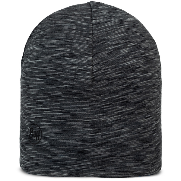 Czapka dziecięca BUFF MERINO LIGHTWEIGHT BEANIE MULTISTRIPES ROYAL-GRAPHITE