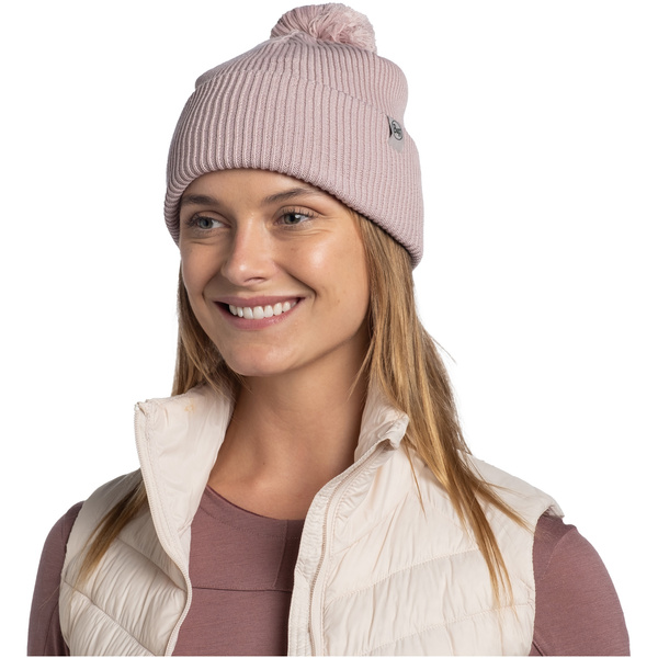 Czapka BUFF KNITTED BEANIE RENVI ROSEWOOD