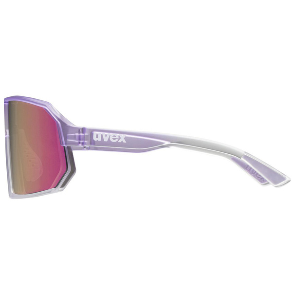 Okulary Uvex Sportstyle 237 Purple Fade (fioletowe soczewki mirror S2)