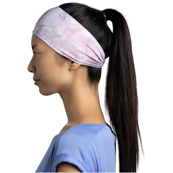 Opaska BUFF COOLNET UV® ELLIPSE HEADBAND ORISA PINK AZALEA