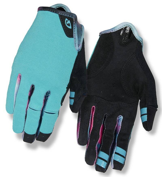 Rękawiczki długie damskie GIRO LA DND (błękitne)