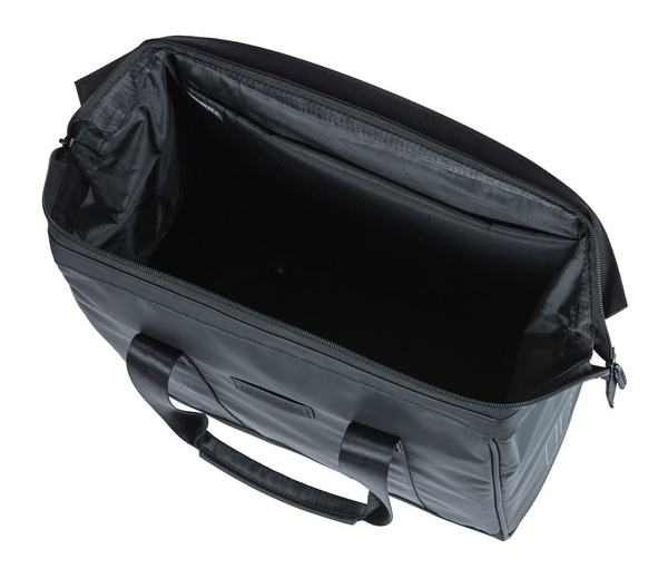 Sakwa na bagażnik pojedyncza Basil Grand Shopper Tarpaulin + MIK Hooks (23 litry)