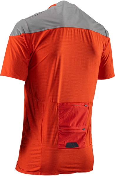 Koszulka Leatt MTB AllMtn 3.0 (szaro-pomarańczowa)