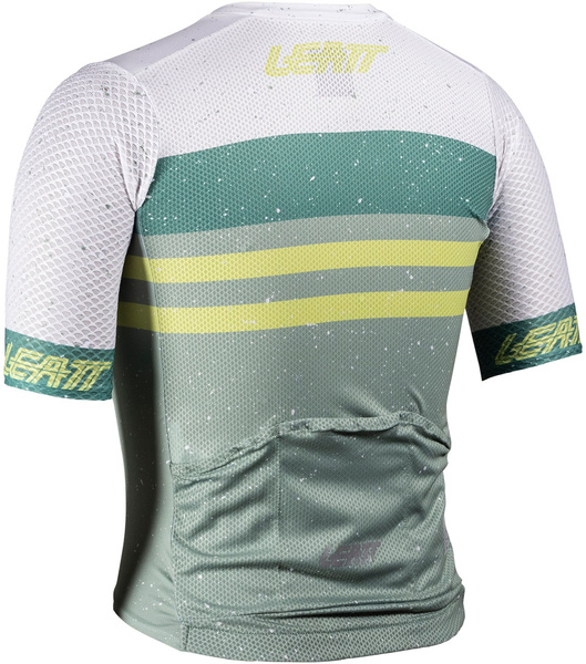 Koszulka damska Leatt MTB Endurance 6.0 (biało-zielona)