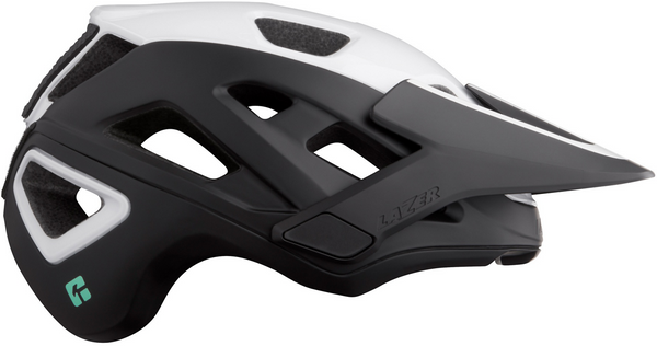 Kask MTB Lazer Jackal KinetiCore Matte White Black