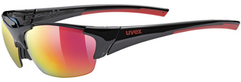 Okulary Uvex Blaze III 2.0 Black Red (3 wymienne soczewki)