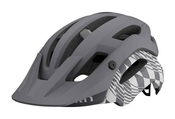 Kask mtb GIRO MANIFEST MIPS SPHERICAL szaro-biały