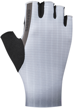 Rękawiczki krótkie Shimano Advanced Race (białe)