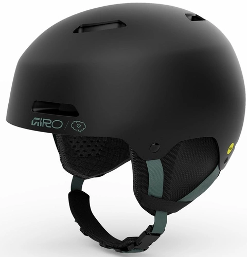 Kask zimowy GIRO LEDGE FS MIPS czarny mat (save a brain) (2026)