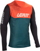 Koszulka z długim rękawem Leatt MTB Gravity 5.0 (turkusowa)