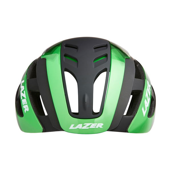 Kask szosowy Lazer Century + LED Flash Green