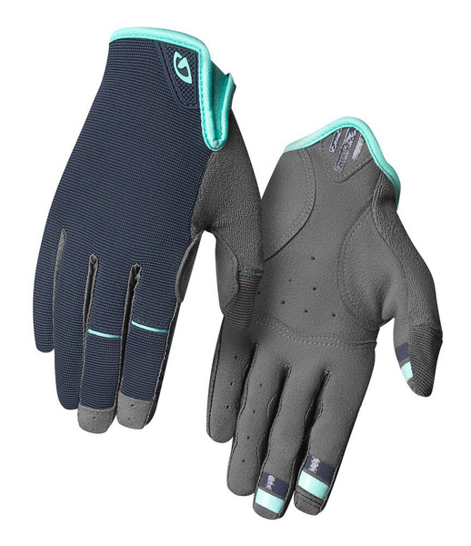 Rękawiczki długie damskie GIRO LA DND (niebieskie)