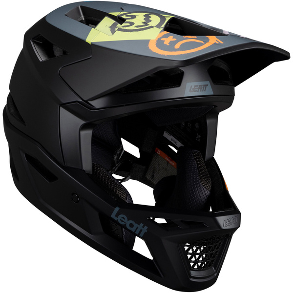 Kask full face Leatt MTB Gravity 4.0 V25 Black