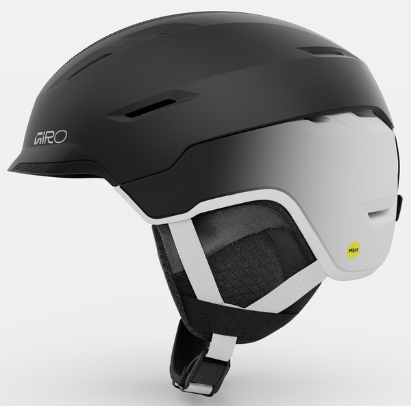 Kask zimowy GIRO TOR SPHERICAL MIPS (matte black white fade) (2026)