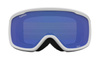 Gogle damskie zimowe GIRO MOXIE WHITE GREY CHUTE (soczewka GREY COBALT i soczewka YELLOW)