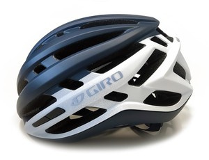 Kask szosowy damski Giro Agilis (niebiesko-biały)