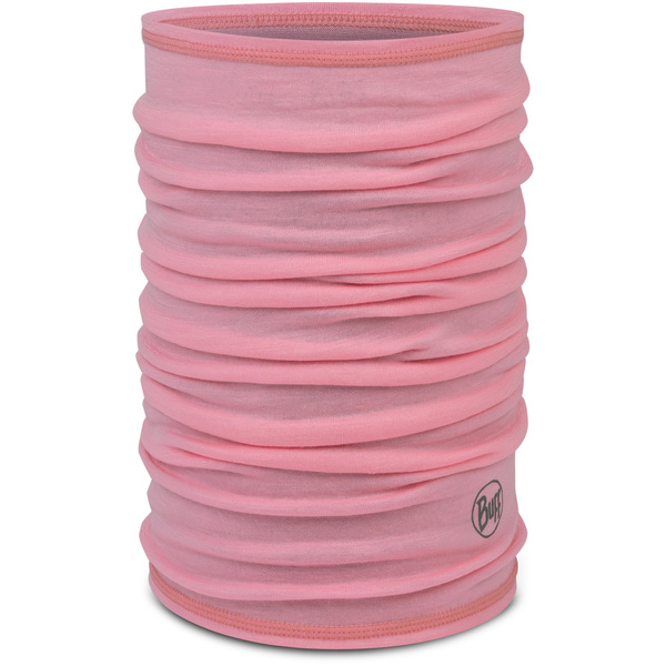 Bandana dziecięca BUFF MERINO LIGHTWEIGHT SOLID ROSE PINK