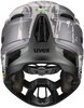 Kask fullface Uvex Revolt MIPS (szaro-czarny)