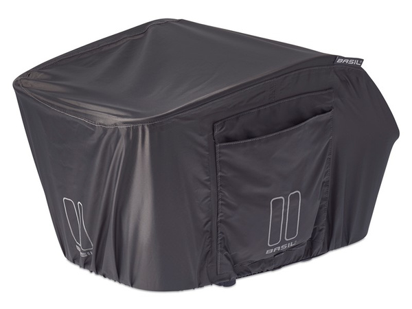 Pokrowiec na kosz BASIL KEEP DRY RAINCOVER-L 100% wodoodporny szary (NEW)