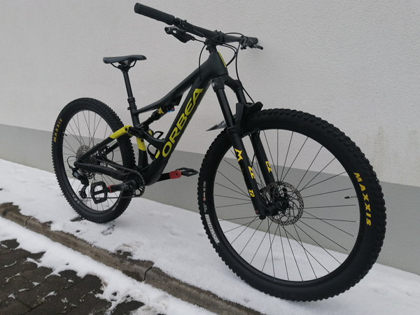 Używany rower MTB Orbea Occam H30 czarno-żółty