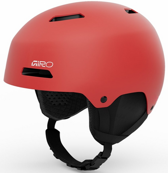 Kask zimowy GIRO LEDGE FS (matte red) (2026)