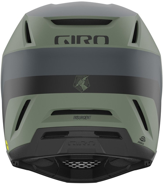 Kask full face GIRO Insurgent | MIPS Spherical | Matte Hedge Green Dark Shark