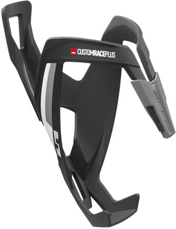 Koszyk bidonu Elite Custom Race+ (czarno-biały mat)