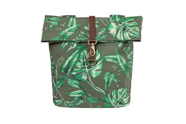Sakwa na bagażnik podwójna Basil Ever-Green Double Pannier Bag Thyme Green (28-32 litry)
