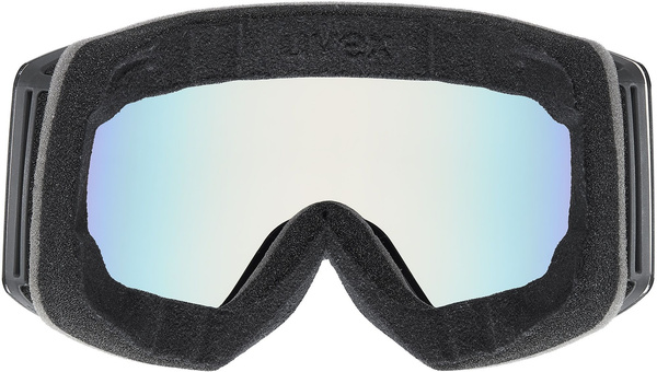 Gogle narciarskie fotochromowe UVEX Provoqe pro V (czarny mat | wielokolorowe soczewki S1-S3)