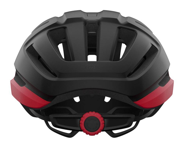 Kask szosowy GIRO ISODE II czarno-czerwony