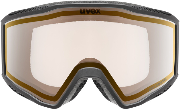 Gogle narciarskie fotochromowe UVEX Blast pro V (czarny mat | czerwone soczewki S0-S4)