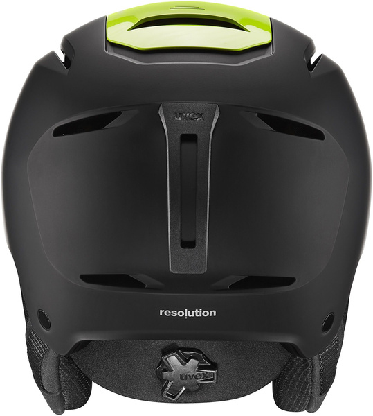 Kask narciarski Uvex Resolution (czarno-żółty)