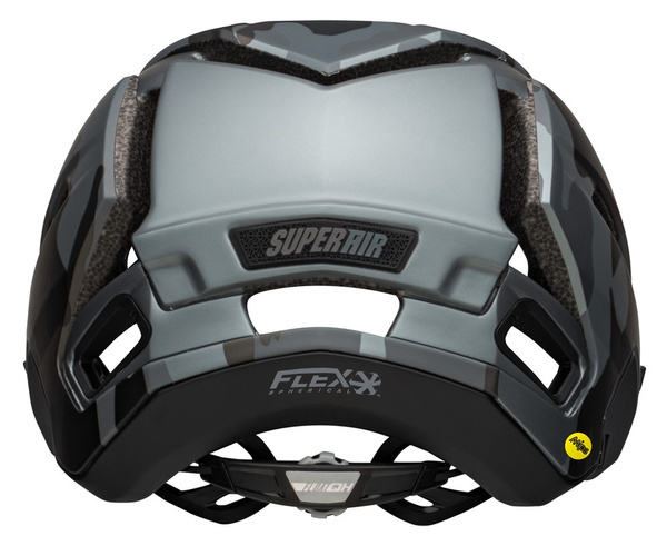 Kask MTB BELL SUPER AIR MIPS SPHERICAL (czarno-szary)