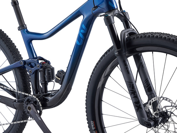 Rower MTB damski Giant Liv Pique Advanced Pro 29 1 (2022) | karbonowy | Dark Blue